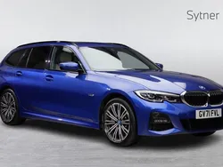 Blue Used 2022 BMW 330e M Sport Estate | £27,500 (Fair price)