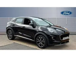 Black Used 2022 Ford Puma Gen-E Titanium SUV | £14,720