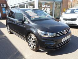 Black Used 2017 VW Touran R-line MPV | £17,995 (Expensive)