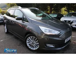 Grey Used 2016 Ford Grand C-Max Titanium MPV | £5,973 (Fair price)