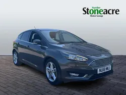 Grey Used 2018 Ford Focus Titanium Hatchback | £10,395 (Good price)
