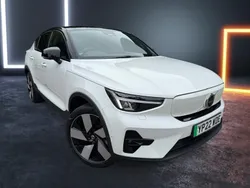 White Used 2022 Volvo C40 Pro SUV | £25,990 (Fair price)