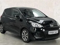 Black Used 2018 Hyundai i10 Premium SE Hatchback | £9,490 (Fair price)