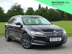 Black magic pearl effect Used 2024 Skoda Superb LAURIN & KLEMENT Estate | £32,495 (Expensive)