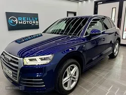 Blue Used 2017 Audi Q5 S-Line SUV | £18,475 (Fair price)