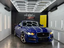 Blue Used 2017 Jaguar XE R-Sport Sedan | £8,000 (Fair price)
