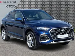 Blue Used 2023 Audi Q5 Sportback S-Line SUV | £33,445 (Super price)