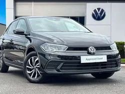 Black Used 2024 VW Polo Life Hatchback | £18,370 (Fair price)