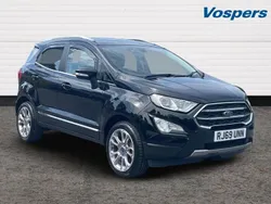 Black Used 2019 Ford Ecosport Titanium SUV | £10,500 (Fair price)