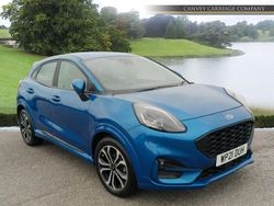 Blue Used 2021 Ford Puma ST-Line Hatchback | £11,300 (Good price)