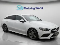 White Used 2020 Mercedes CLA180 Shooting Brake AMG line Estate | £16,700 (Fair price)