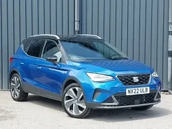 Blue Used 2022 Seat Arona FR Sport SUV | £16,498 (Fair price)