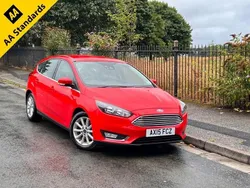 Red Used 2015 Ford Focus Titanium Hatchback | £6,395 (Good price)