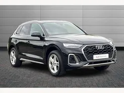 Black Used 2021 Audi Q5 S-Line SUV | £30,750 (Fair price)