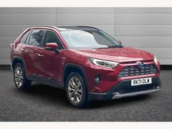 Red Used 2022 Toyota RAV4 Hybrid SUV | £31,050 (Fair price)