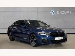 Blue Used 2022 BMW 520 M Sport Sedan | £30,695 (Expensive)