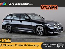 Black Used 2022 BMW 330e M Sport Estate | £26,697