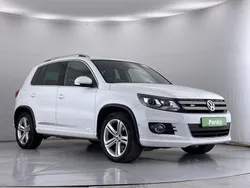 White Used 2014 VW Tiguan R-line SUV | £9,250 (Fair price)