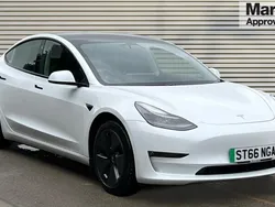 White Used 2021 Tesla Model 3 Long Range Sedan | £20,306 (Fair price)