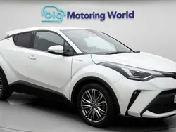 White Used 2022 Toyota C-HR SUV | £19,300 (Fair price)