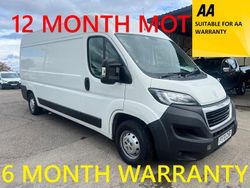 White Used 2021 Peugeot Boxer Van | £9,295 (Fair price)