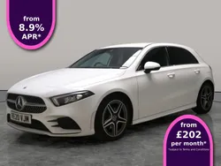 White Used 2020 Mercedes A200 AMG line Hatchback | £14,744 (Fair price)