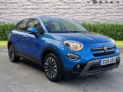 Blue Used 2019 Fiat 500X Cross SUV | £5,500 (Good price)