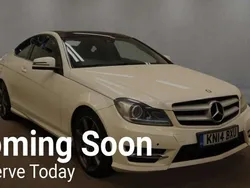 White Used 2014 Mercedes C250 Sport Edition Coupe | £8,390 (Super price)