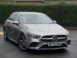 Silver Used 2020 Mercedes A180 AMG line Hatchback | £18,998 (Fair price)