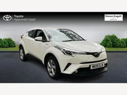 White Used 2019 Toyota C-HR SUV | £16,644 (Fair price)