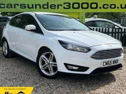 White Used 2015 Ford Focus Titanium Hatchback | £5,250 (Fair price)
