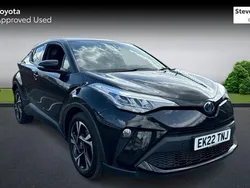 Black Used 2022 Toyota C-HR Design SUV | £18,598 (Fair price)