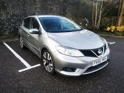 Grey Used 2016 Nissan Pulsar Tekna Hatchback | £4,950 (A bit pricey)