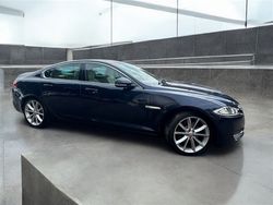 Blue Used 2014 Jaguar XF Premium Luxury Sedan | £6,495 (Fair price)
