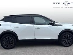 White Used 2021 Peugeot e-2008 Premium SUV | £14,569 (Fair price)