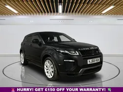 Black Used 2018 Land Rover Range Rover evoque HSE Dynamic SUV | £18,749 (Super price)