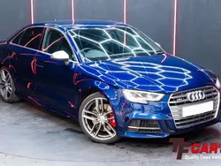 Blue Used 2017 Audi S3 Design Sedan | £20,995 (Fair price)