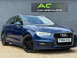 Blue Used 2015 Audi A3 Sportback S-Line Hatchback | £10,495 (Fair price)