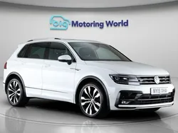 White Used 2019 VW Tiguan R-line SUV | £20,900 (Fair price)