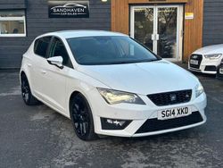 White Used 2014 Seat Leon FR Hatchback | £6,995 (Fair price)