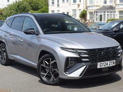 Silver Used 2024 Hyundai Tucson N Line SUV | £25,995 (Fair price)
