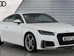White Used 2020 Audi TT S-Line Coupe | £22,990 (Fair price)