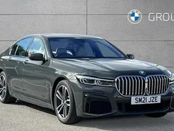 Grey Used 2021 BMW 730 M Sport Sedan | £35,500 (Fair price)