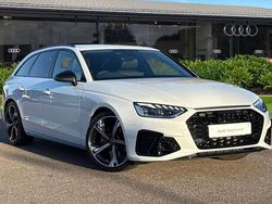 White Used 2024 Audi A4 Black Edition Estate | £34,690 (Expensive)