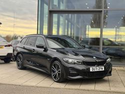 Black Used 2021 BMW 330e M Sport Estate | £24,000 (A bit pricey)