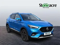 Blue Used 2023 MG ZS Exclusive Sedan | £15,741 (Fair price)
