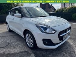 White Used 2021 Suzuki Swift SZ-T Hatchback | £11,299 (Fair price)