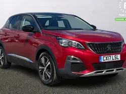 Red Used 2017 Peugeot 3008 Allure Estate | £10,299 (Fair price)
