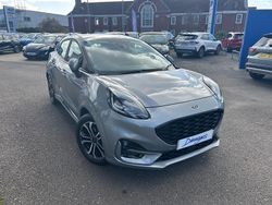 Silver Used 2023 Ford Puma ST-Line Hatchback | £15,290 (Fair price)
