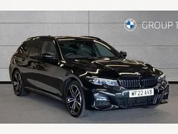 Black Used 2022 BMW 330e M Sport Estate | £27,895 (Fair price)